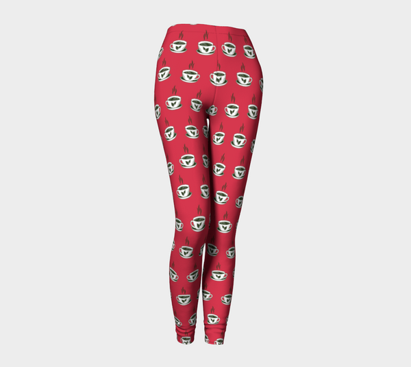 Red Moon Tea Leggings V1