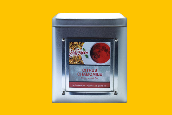 Citrus Chamomile Silver Tin