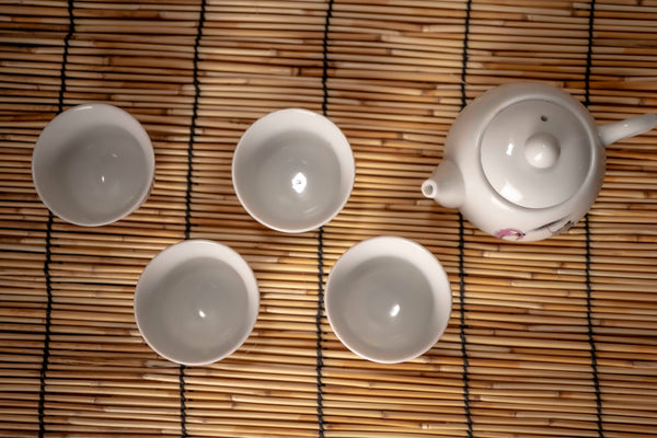 Yixing Tea Pot Set - Lady and Man