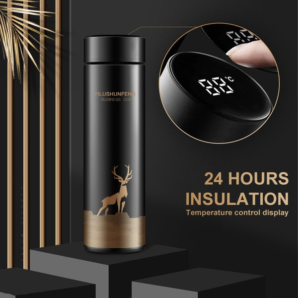 New Stylish Thermos Flask Temperature Display Smart Stainless Steel