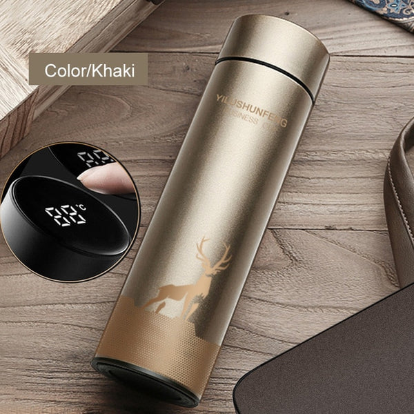 New Stylish Thermos Flask Temperature Display Smart Stainless Steel