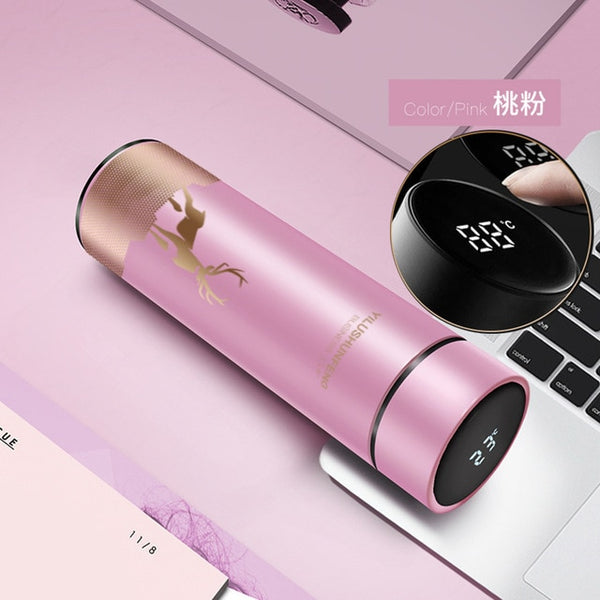 New Stylish Thermos Flask Temperature Display Smart Stainless Steel