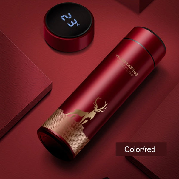 New Stylish Thermos Flask Temperature Display Smart Stainless Steel